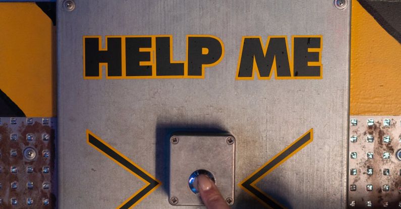 Indoor Spaces - Person Pushing A Control Button