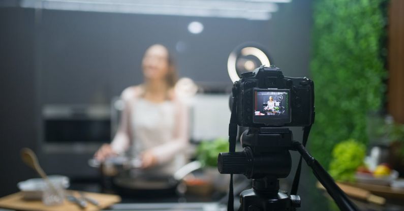 Culinary Scene - Black Dslr Camera on Tripod