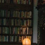Reading Nook - Brown Wooden Shelf With Books