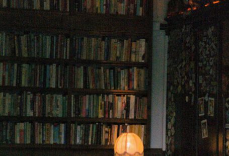 Reading Nook - Brown Wooden Shelf With Books